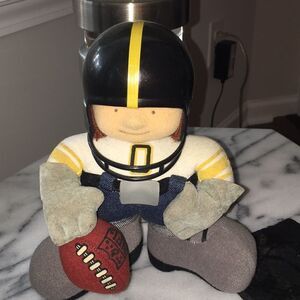 Pittsburgh Steelers Huddles Tudor Mascot NFL Plush Stuffed Toy Doll Tudor Games